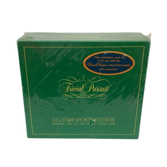 Trivial Pursuit All-Star Sports Edition Card Set Sealed (subsidiary card set) - Picture 1 of 4
